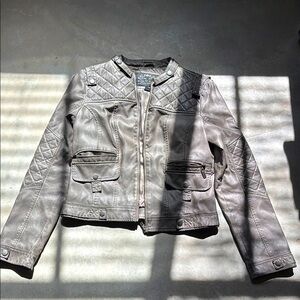 Blanc Noir Leather Jacket